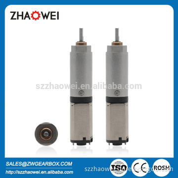8mm 0.1W micro dc gear head motor with metal planetary gearbox